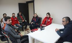 Türk Kızılay Bitlis Şubesinden Cemiyetimize ziyaret
