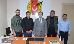 Kaymakam Demirer’den Bitlis Gazeteciler Cemiyeti’ne ziyaret