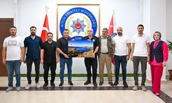 Bitlis Gazeteciler Cemiyeti'nden Emniyet Müdürü Şensoy'a Ziyaret
