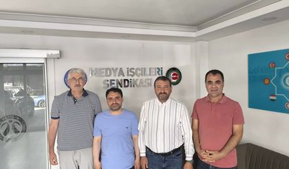 Bitlis Gazeteciler Cemiyeti'nden Medya İş’e ziyaret