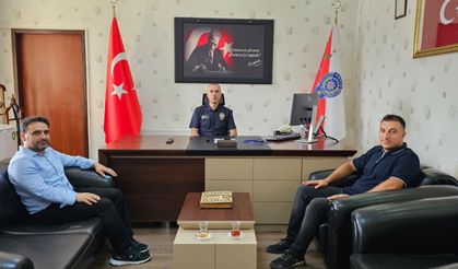 BİGACEM'den Tatvan Emniyet Müdürü Ufuk Ateş'e “Hayırlı Olsun” Ziyareti