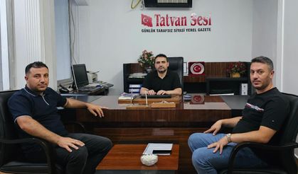 BİGACEM'den Tatvan Sesi Gazetesine ziyaret