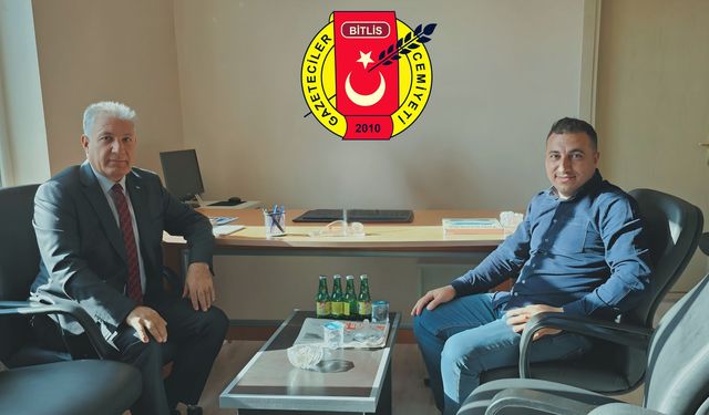 Tatvan SHM Müdürü Emreddin Aydoğan’dan BİGACEM’e ziyaret