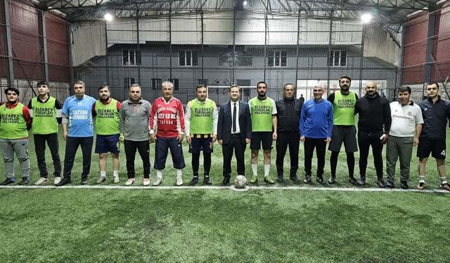 BİGACEM'in “Kalemden Kaleye” Projesinin ilk Dostluk Maçı Tatvan’da yapıldı