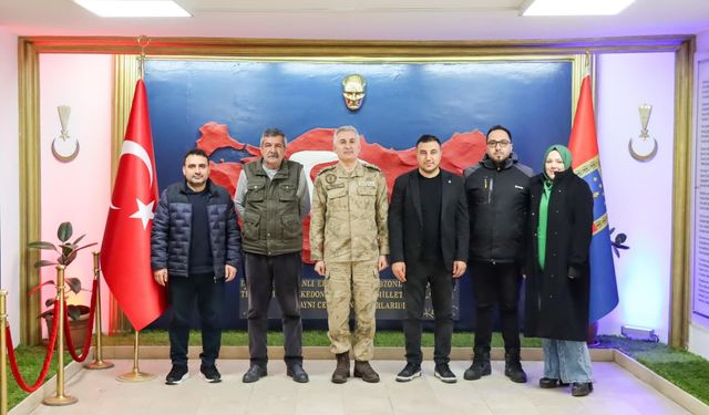 BİGACEM’den İl Jandarma Komutanı Soyal’a ziyaret