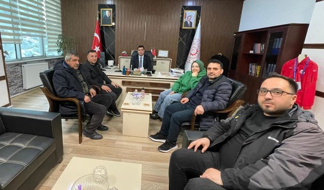 BİGACEM’den İl Sanayi ve Teknoloji Müdürü Çelik’e ziyaret