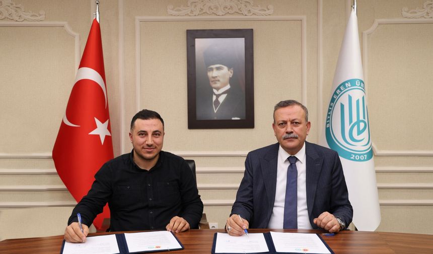 Bitlis Eren Üniversitesi ile BİGACEM arasında Staj İşbirliği protokolü imzalandı