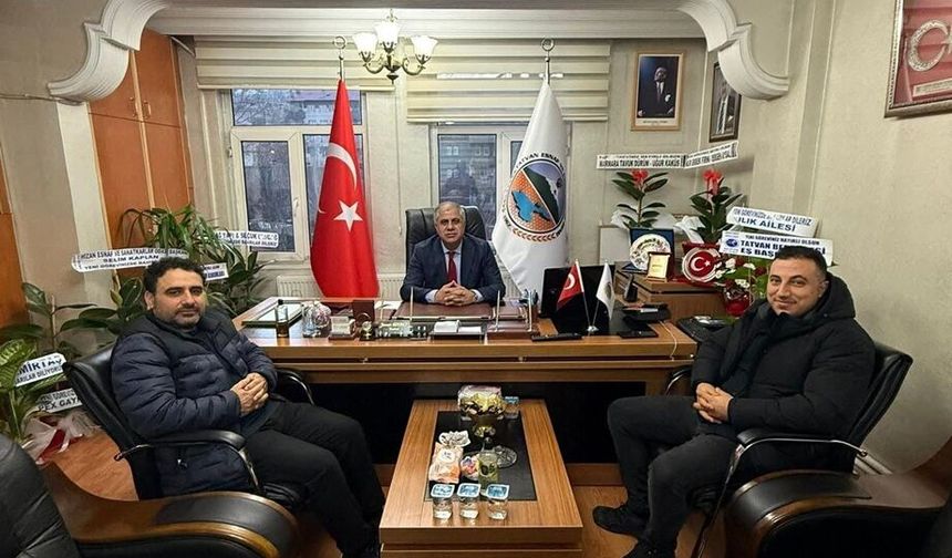 BİGACEM’den Tatvan Esnaf ve Sanatkârlar Odası’na Hayırlı Olsun Ziyareti